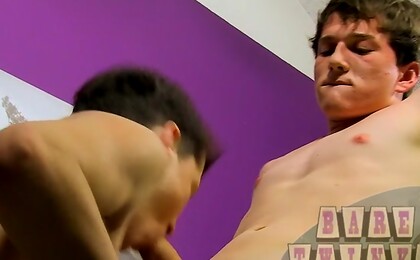 Hungry For That Bareback Dick! - Benjamin Riley And Bradley Prescott