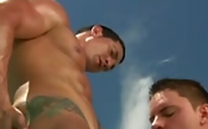 Jimmy Durano and Jake Wilder in Trunks 8 (Scene 1)