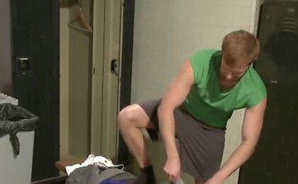 The Creepy Janitor torments a track star