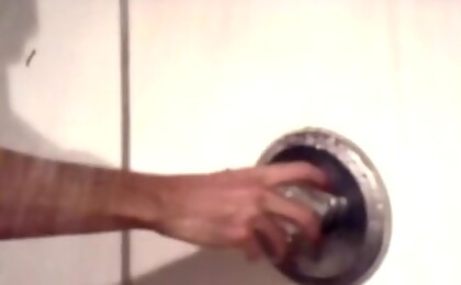 Steam Heat. Guy jackoff in a shower.