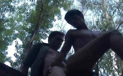 Unruly gay boy getting anal punishment