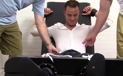 Javi Gets Tied Up and Tickled Silly - Javi