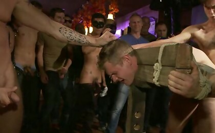 Trent Diesel is part of a human centipede.