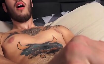 Ari Playing And Fingering His Ass