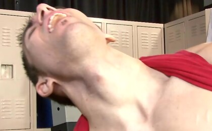 Al Carter and Dylan Hauser fucking after workout