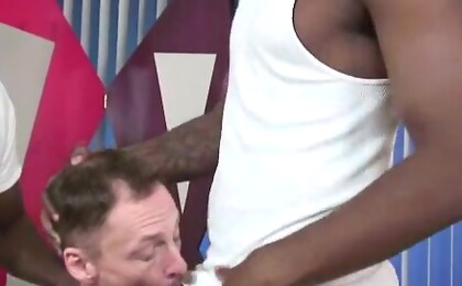 Jason Grey fucked by black thugs