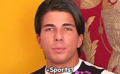 Casting. Francesco Lo Blue, 21 y.o. stud