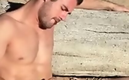 Brock Goes Back To The Beach