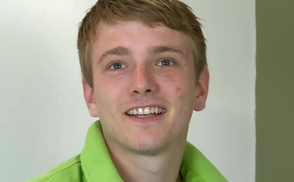 Straight & Tall Blond Uncut Pup Jamie has his 1st Dildo Experience!