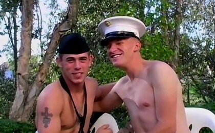 Military Cock Buddies Swap - Josh Williams And Matt Woods