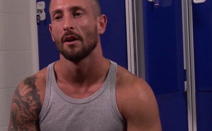 Behind the Scene in The Locker Room