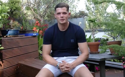 Young Straight & Muscular Stud Logan