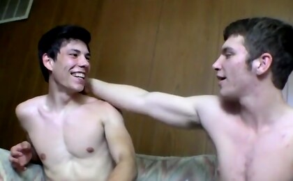 Competing Cummy Straight Thugs - Cooper Reeves And Eddy Lake