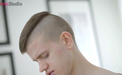 Cum tasting boy Darien Rush