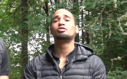 Hung Afro Cousins Terrance & Tremaine are Back!: American College Jocks In HOT Jerk Off DUO Action!