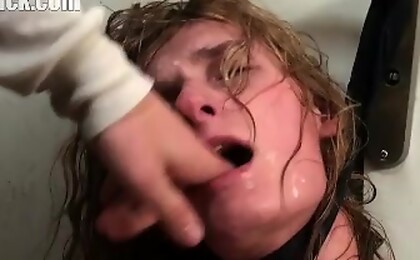 Local thug makes classmate drink from the urinal.