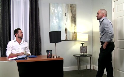 Mike DeMarko Cums on Latino Employee