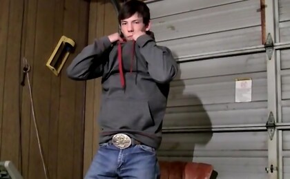 Straight Country Boy Cooper Strokes A Load Out - Cooper Reeves