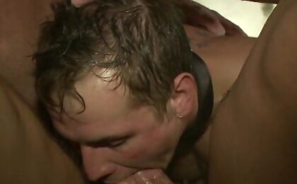 Trent Diesel gets tied up, beaten and gangbanged at Helios Resort