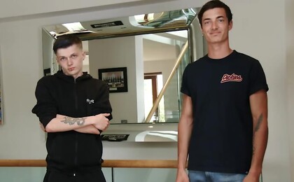 Young Slim Toned Lads Oscar & Tyler