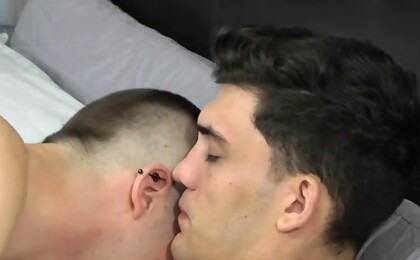 Luke Has Some Cum To Shoot With Michael - Michael Wyatt & Luke Tyler