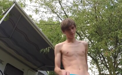 Summer Handjob Adventure with Andre Lucas