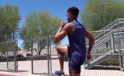 Tall Athletic Jock Ian Borne Jerks Big Cock