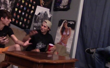 Smooth Beta Bitch Likes getting Dicked down when Pledges Run Dry