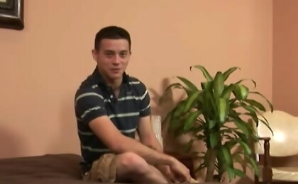 Matt Spiers plays with a fleshlight