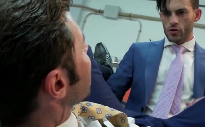 Suited Andy Star and Dario Beck Anal Fuck Hardcore