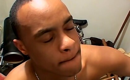 Thug Licks His Own Dick - Boot