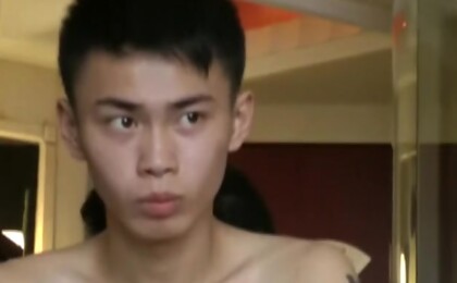 Cute Twink Boy Handjob