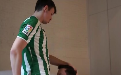 Choking on Astroboi Selaby\\\'s Giant Cock