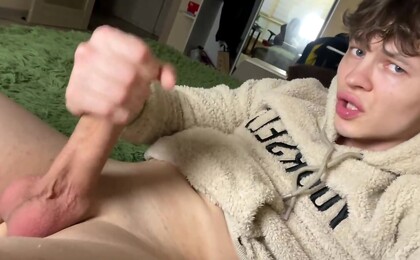 Lazzy Morning with Hot Schoolboy / BIG DICK / Cum / Monster Cock / Sexy / Fit / Love / College / 18