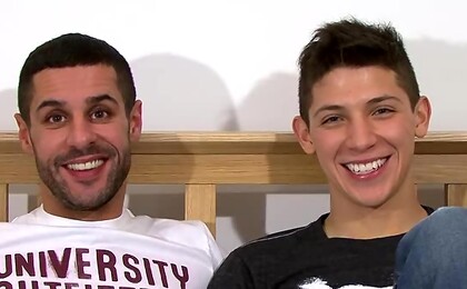 Danny Montero and Jack Masters deliver a passionate and intimate scene.