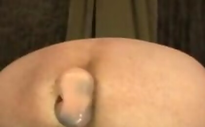 Horny masqued stud stick up two toys deep in his ass ! 