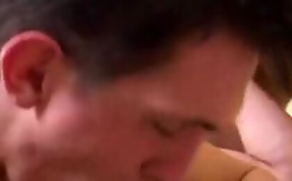Twinks in a hot threesome fucking and sucking some cock 