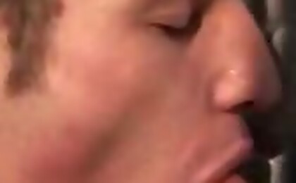 2 new dudes in jail must suck some cocks to be welcomed!