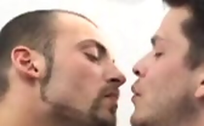 Two guys gest choosed by the six others to get pounded hard