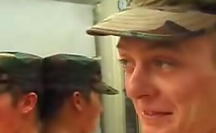 Straight guys get their cock sucked in front of the camera