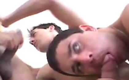 Amazing twink orgy with eight handsome twinks in this video!