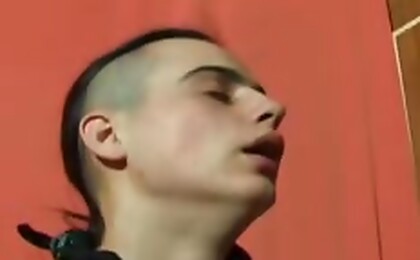 Cute Twink jerking his hard dick off in this hot video ! 