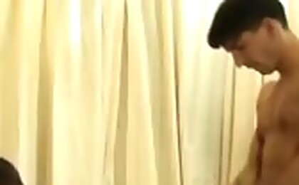 Hot and lucky twinks fucking in the ass bareback !