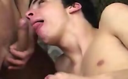 Cute Army Men Have Fun With Their Cocks On Bed