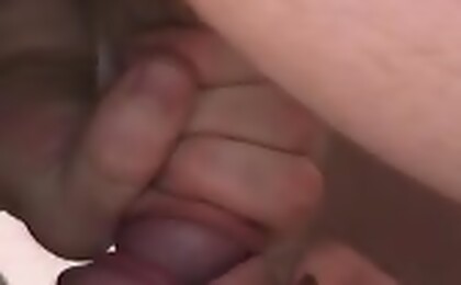 James Jameson sucking his own cock