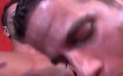 Handsome guys having some good anal sex at a bar in here 