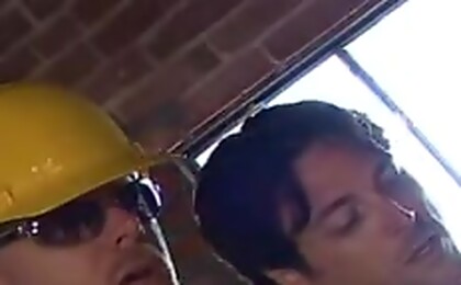 Horny Worker Men Enjoy Fucking Hardcore During Group Sex