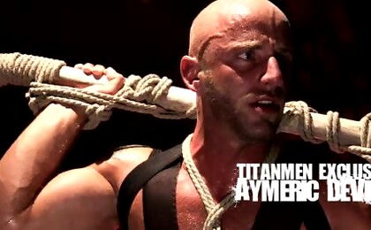 Aymeric De Ville, Hunter Marx and Francois Sagat Incubus Scene 3