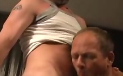 Hot guys enjoying some hot blowjob and anal action in here