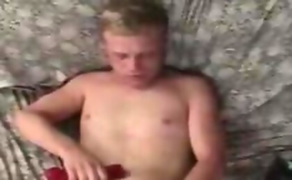 Dude toying his ass